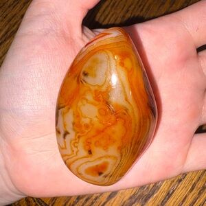 Sardonyx Palm Stone